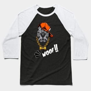 HIP HOP MAD DOG SET DESIGN Baseball T-Shirt